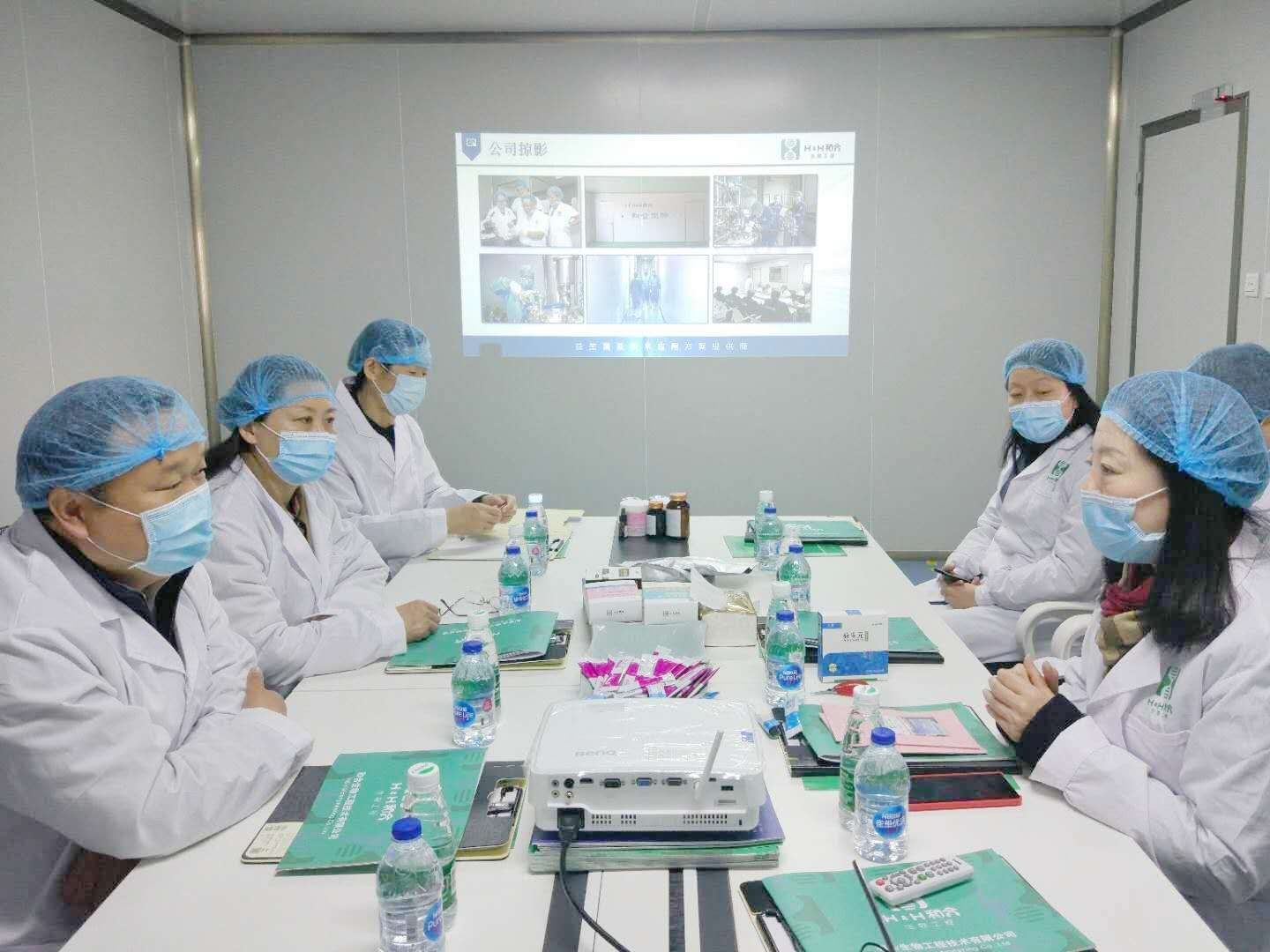 鄭州市工信局黨委委員、調(diào)研員吳忠陽(yáng)一行赴和合生物調(diào)研疫情防控及“三送一強(qiáng)”工作